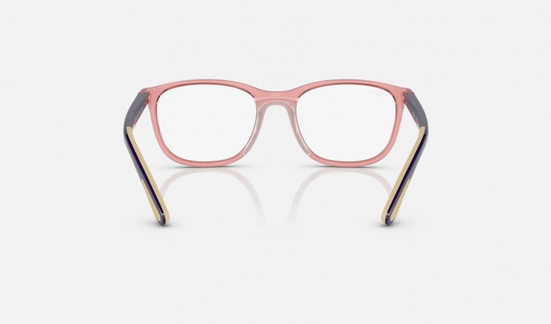 Ray Ban RB1620 Optics Kids' Eyeglasses Pink | 40857-NPFJ