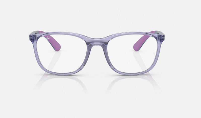 Ray Ban RB1620 Optics Kids' Eyeglasses Purple | 10542-INCL