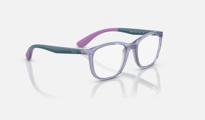 Ray Ban RB1620 Optics Kids' Eyeglasses Purple | 10542-INCL