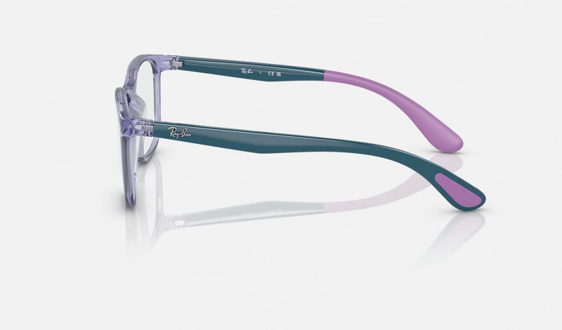 Ray Ban RB1620 Optics Kids' Eyeglasses Purple | 10542-INCL