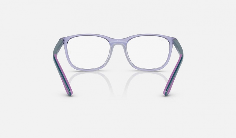 Ray Ban RB1620 Optics Kids' Eyeglasses Purple | 10542-INCL