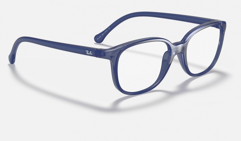 Ray Ban RB1900 Optics Kids' Eyeglasses Blue | 57926-PJKC