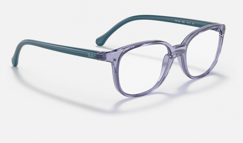 Ray Ban RB1900 Optics Kids' Eyeglasses Purple | 08645-NDZE