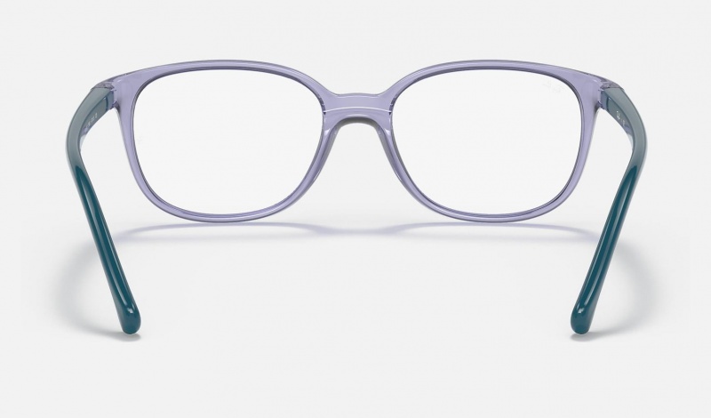 Ray Ban RB1900 Optics Kids' Eyeglasses Purple | 08645-NDZE