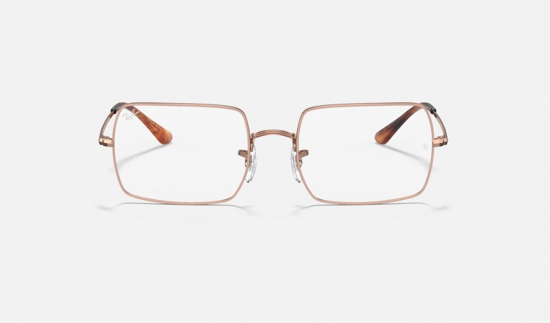 Ray Ban RB1969v Rectangle Men's Eyeglasses Copper | 16532-VZIU