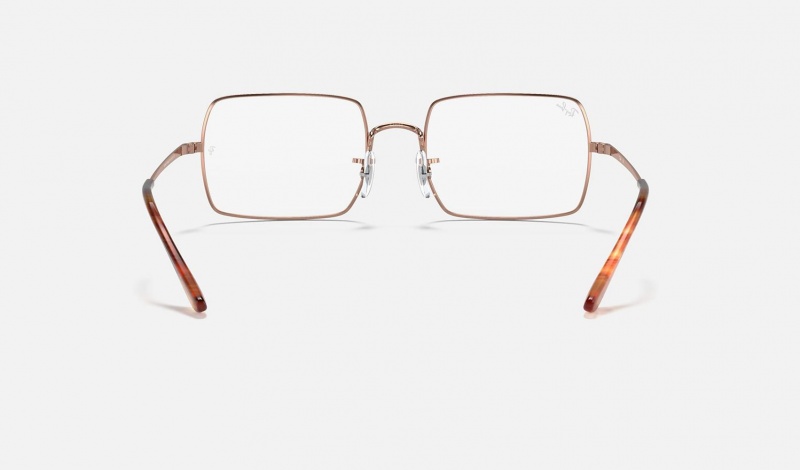 Ray Ban RB1969v Rectangle Men's Eyeglasses Copper | 16532-VZIU