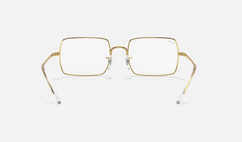 Ray Ban RB1969v Rectangle Women's Eyeglasses White | 24370-LNMZ