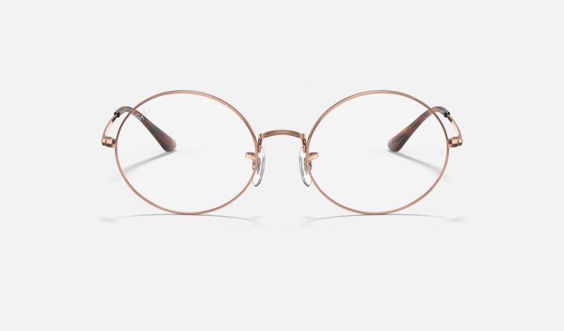 Ray Ban RB1970v Oval Women's Eyeglasses Copper | 30497-MJKF