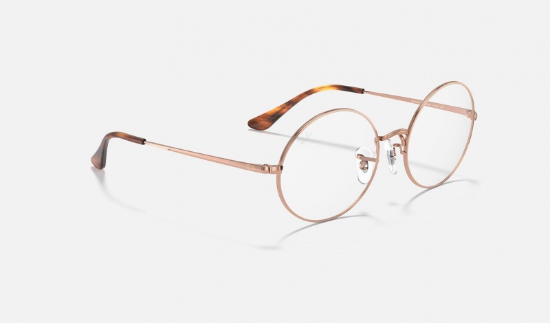 Ray Ban RB1970v Oval Women's Eyeglasses Copper | 30497-MJKF