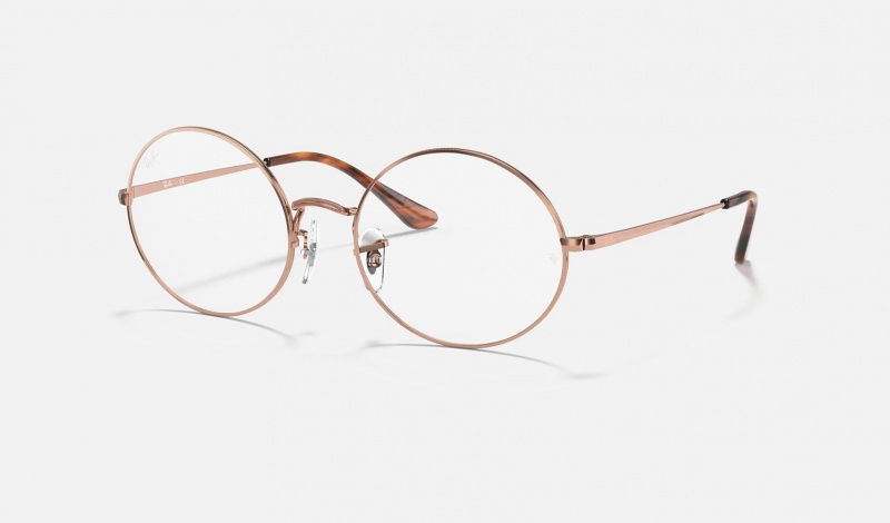 Ray Ban RB1970v Oval Women\'s Eyeglasses Copper | 30497-MJKF