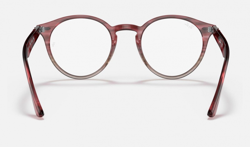 Ray Ban RB2180v Optics Men's Eyeglasses Burgundy | 05813-WLTZ