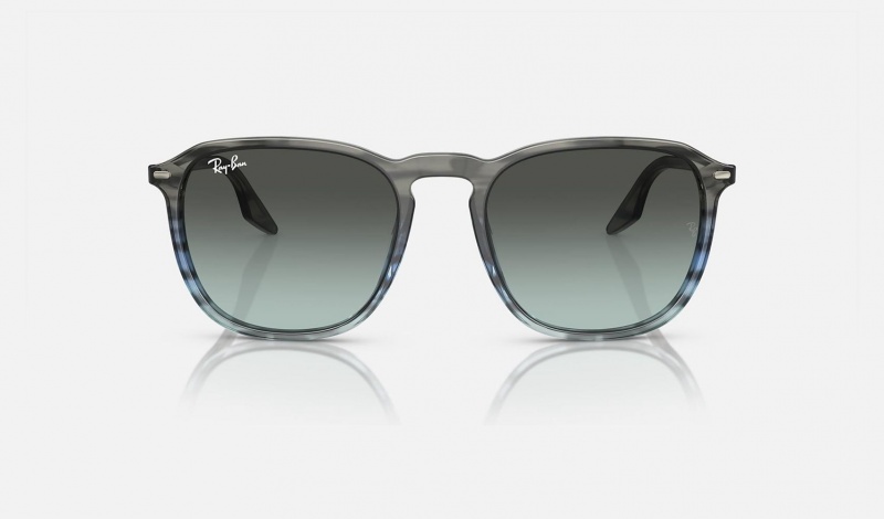 Ray Ban RB2203 Men's Sunglasses Blue | 41683-FAJI