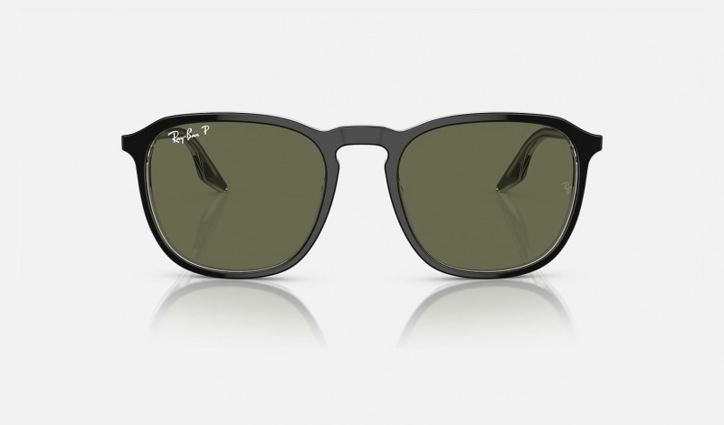 Ray Ban RB2203 Men's Sunglasses Green | 36819-NCXL