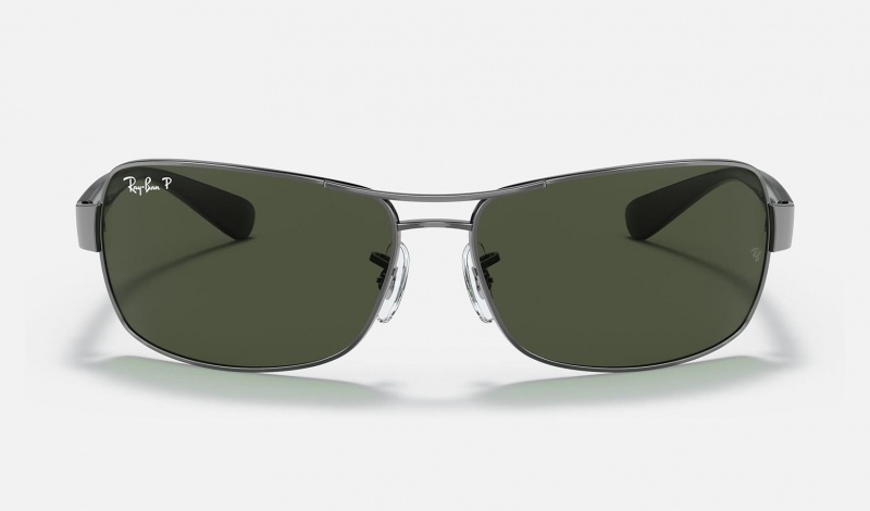 Ray Ban RB3379 Men's Sunglasses Green | 47369-DSBQ