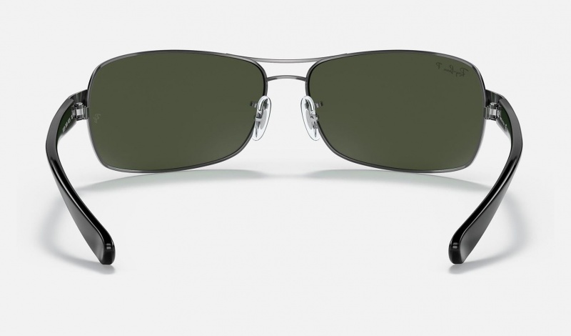 Ray Ban RB3379 Men's Sunglasses Green | 47369-DSBQ