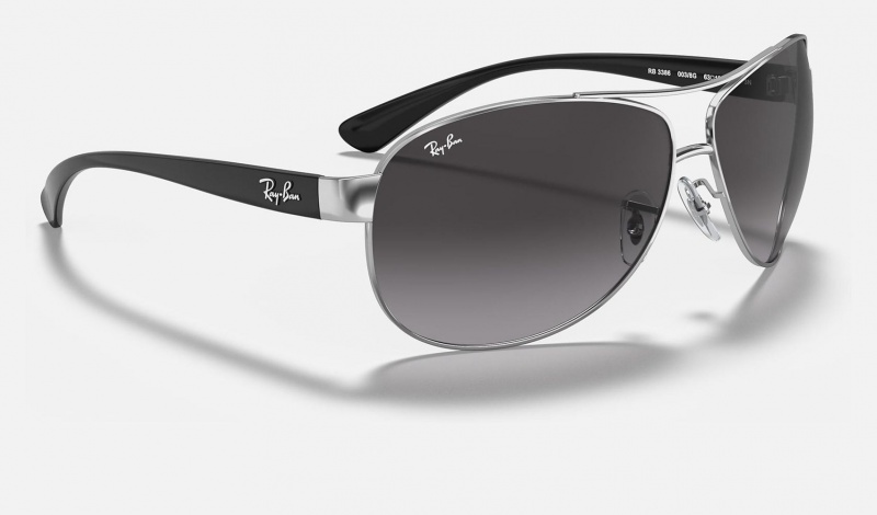 Ray Ban RB3386 Men's Sunglasses Grey | 24038-RZPB