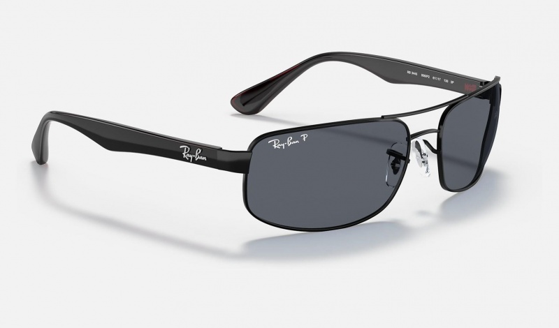 Ray Ban RB3445 Men's Sunglasses Grey | 08371-SBYP