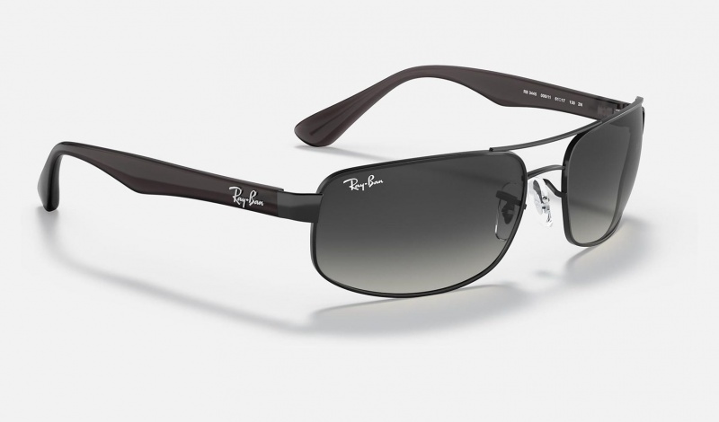 Ray Ban RB3445 Men's Sunglasses Grey | 69753-TCYM