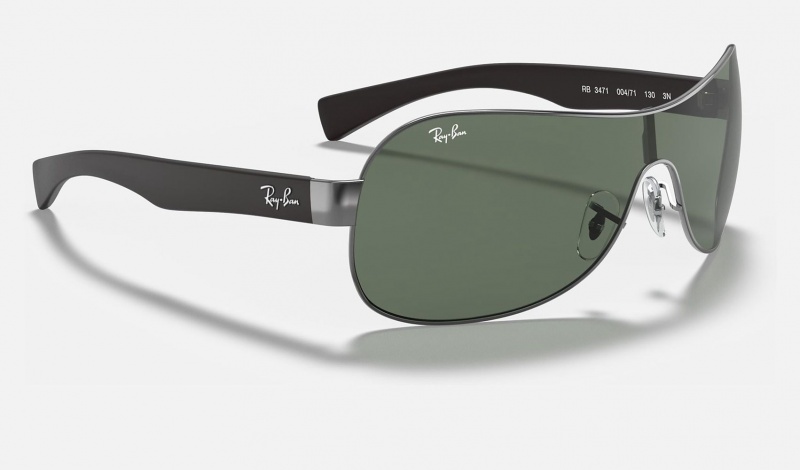 Ray Ban RB3471 Men's Sunglasses Green | 09463-MGIB