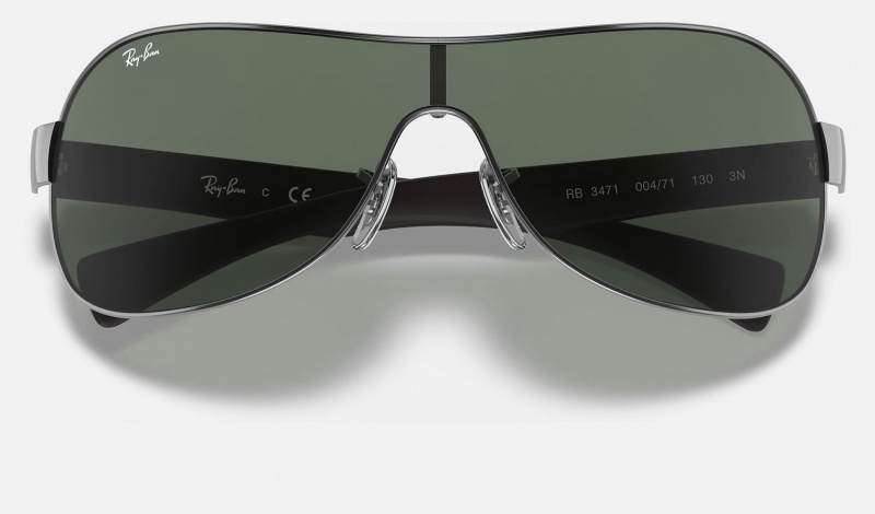 Ray Ban RB3471 Men's Sunglasses Green | 09463-MGIB