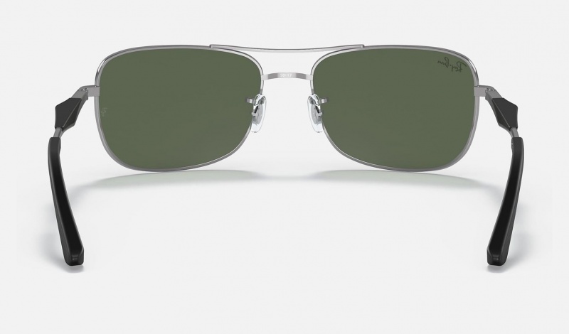 Ray Ban RB3515 Men's Sunglasses Green | 34796-IPRE