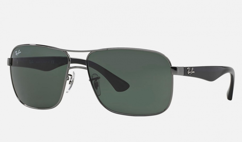 Ray Ban RB3516 Men's Sunglasses Green | 05367-PSCN