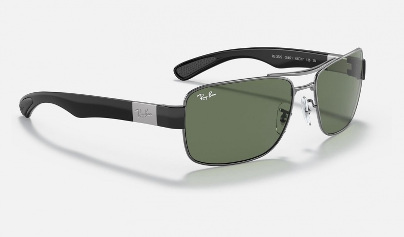 Ray Ban RB3522 Men's Sunglasses Green | 83256-SHAO