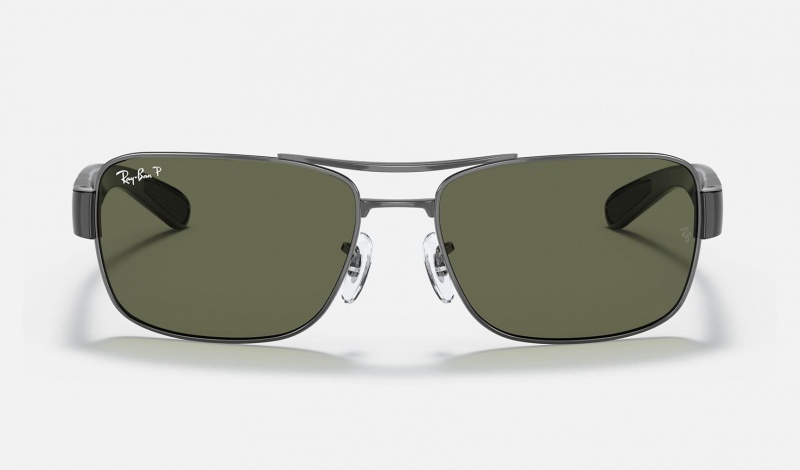 Ray Ban RB3522 Men's Sunglasses Green | 84369-KSPZ