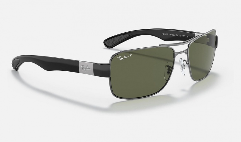 Ray Ban RB3522 Men's Sunglasses Green | 84369-KSPZ