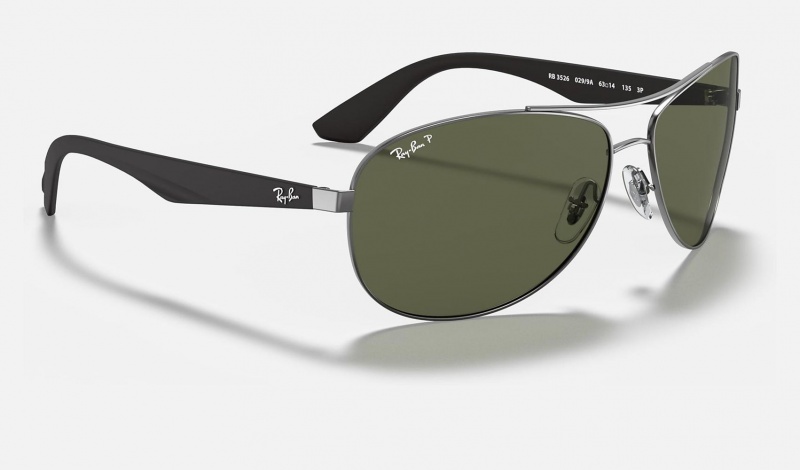 Ray Ban RB3526 Men's Sunglasses Green | 10967-SLXR