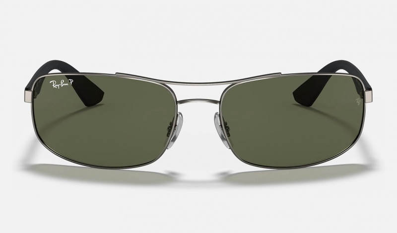 Ray Ban RB3527 Men's Sunglasses Green | 42615-TAXE