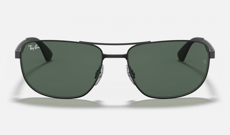 Ray Ban RB3528 Men's Sunglasses Green | 30756-QUVZ