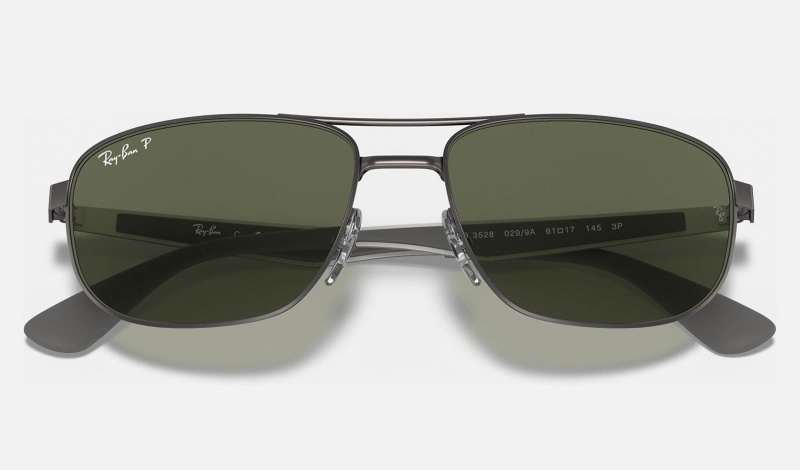 Ray Ban RB3528 Men's Sunglasses Green | 83079-MWOH