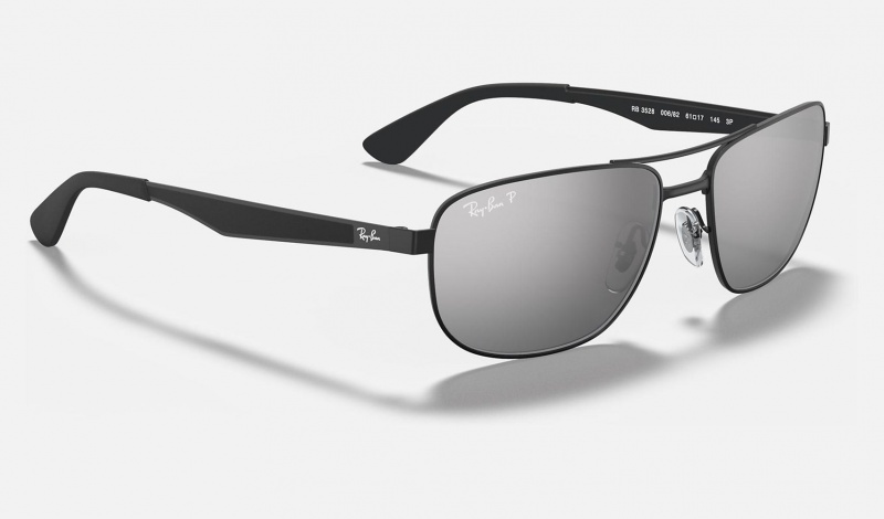 Ray Ban RB3528 Men's Sunglasses Silver | 10385-NIWB