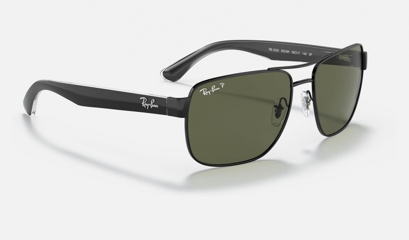 Ray Ban RB3530 Men's Sunglasses Green | 72064-BKQX