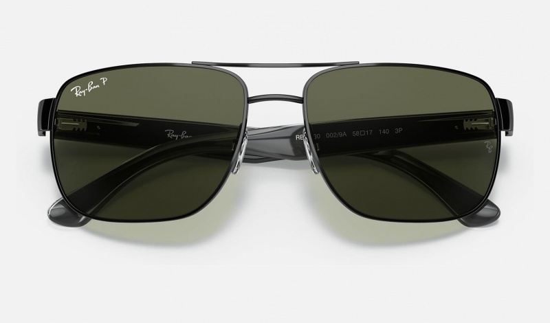 Ray Ban RB3530 Men's Sunglasses Green | 72064-BKQX