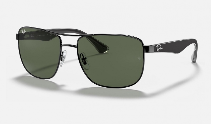 Ray Ban RB3533 Men\'s Sunglasses Green | 05846-NRJL