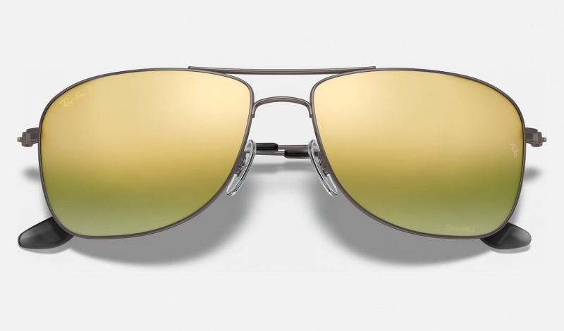 Ray Ban RB3543 Chromance Men's Sunglasses Green | 12975-VNTJ