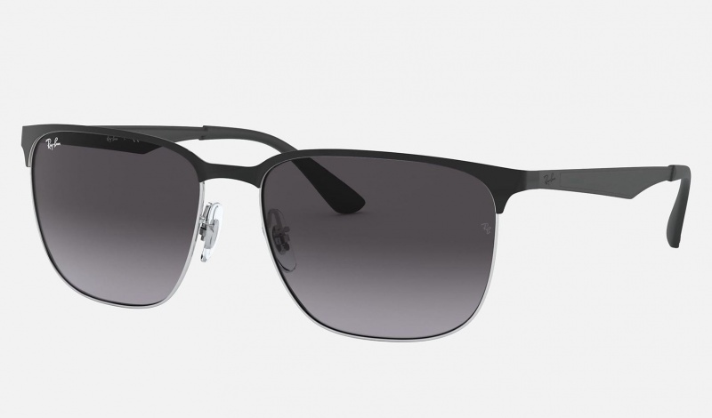 Ray Ban RB3569 Men\'s Sunglasses Grey | 30172-JFYZ