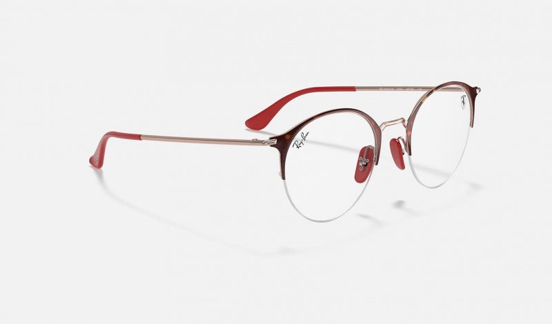 Ray Ban RB3578vm Scuderia Ferrari Collection Women's Eyeglasses Red | 19842-TGID