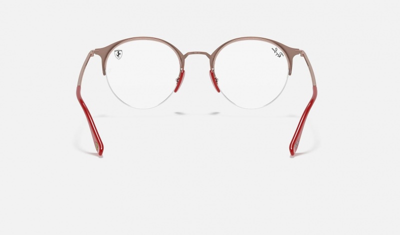 Ray Ban RB3578vm Scuderia Ferrari Collection Women's Eyeglasses Red | 19842-TGID