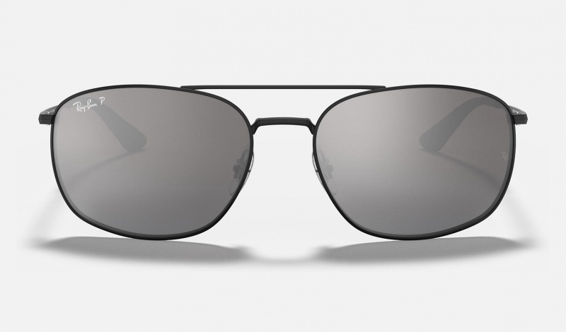 Ray Ban RB3654 Men's Sunglasses Silver | 49687-ORZH