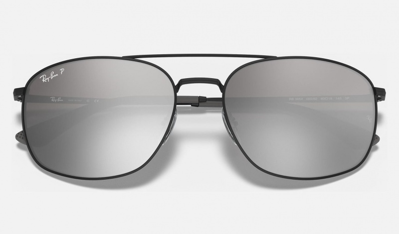 Ray Ban RB3654 Men's Sunglasses Silver | 49687-ORZH