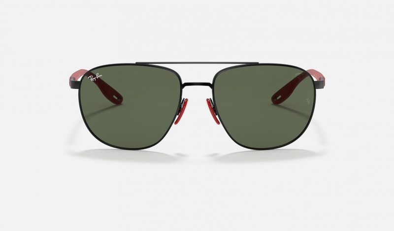 Ray Ban RB3659m Scuderia Ferrari Collection Men's Sunglasses Green | 01652-LSGT