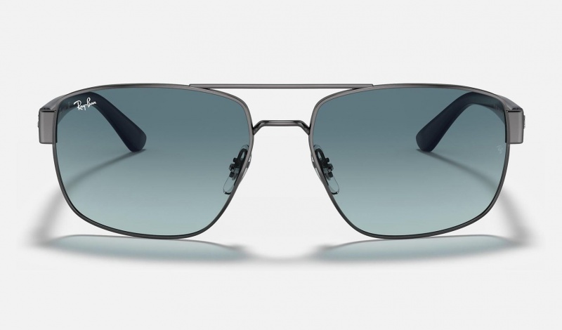 Ray Ban RB3663 Men's Sunglasses Blue | 26341-EDCL