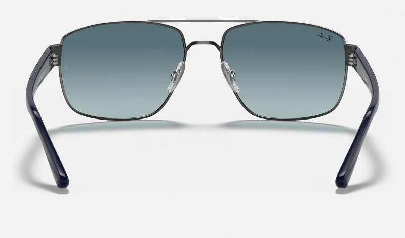 Ray Ban RB3663 Men's Sunglasses Blue | 26341-EDCL