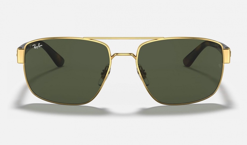 Ray Ban RB3663 Men's Sunglasses Green | 93812-ZUKO