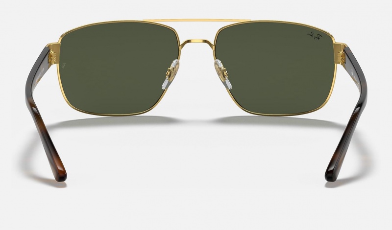 Ray Ban RB3663 Men's Sunglasses Green | 93812-ZUKO