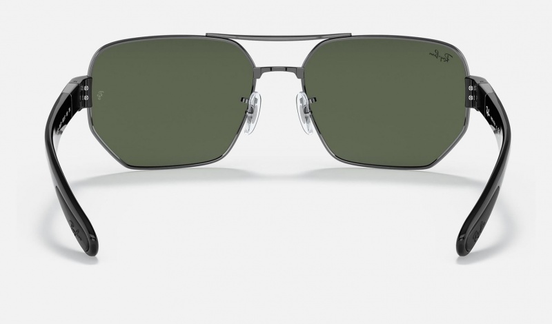 Ray Ban RB3672 Men's Sunglasses Green | 45638-AXQN