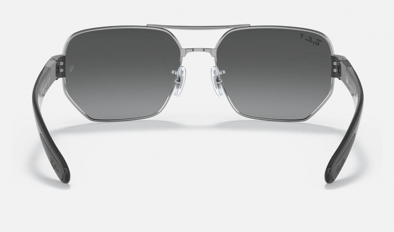 Ray Ban RB3672 Women's Sunglasses Silver | 41385-KCZO